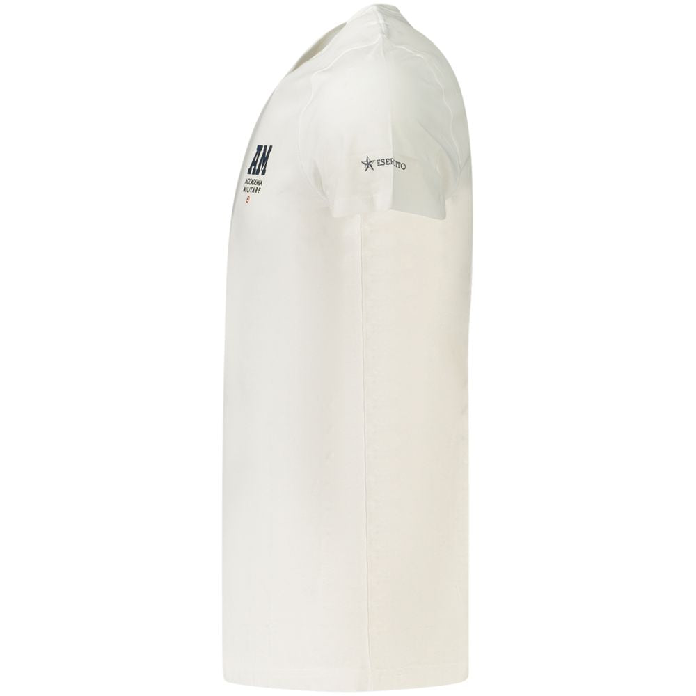 Accademia Militare White Cotton T-Shirt
