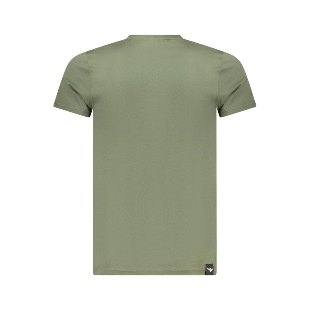 Accademia Militare Green Cotton T-Shirt