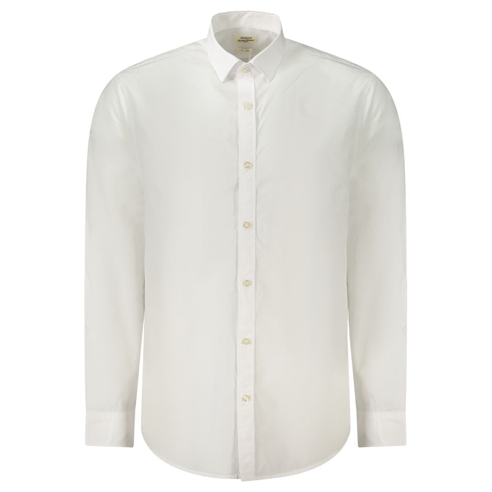 Guess Jeans White Cotton Shirt