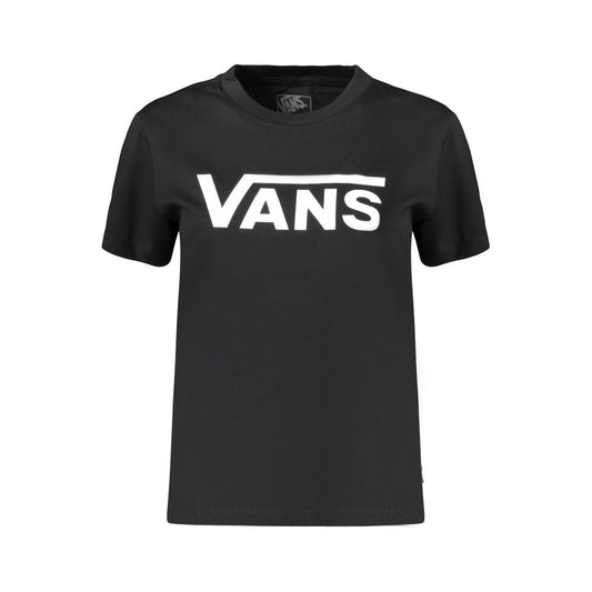 Vans Black Cotton T-Shirt