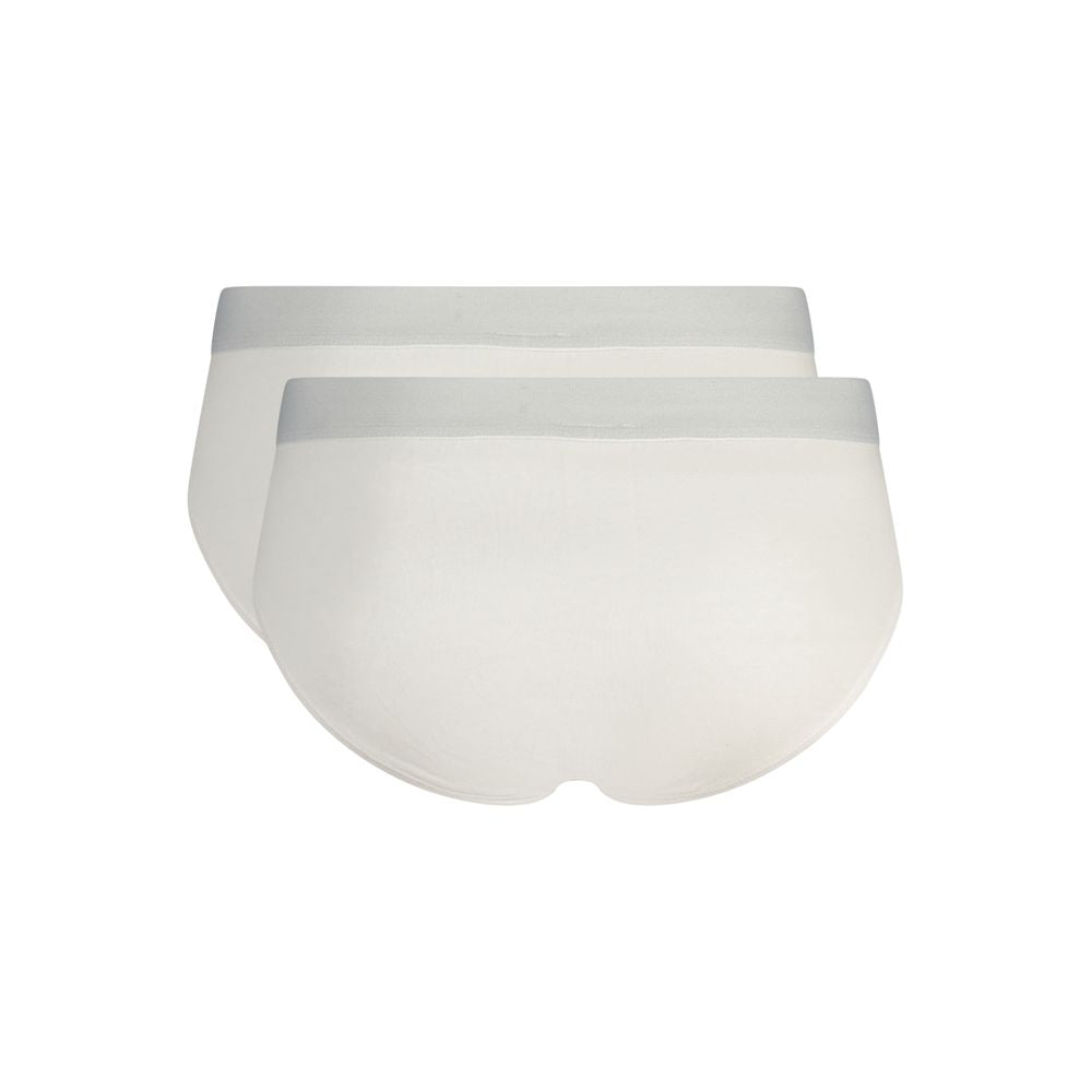 Trussardi White Cotton Briefs