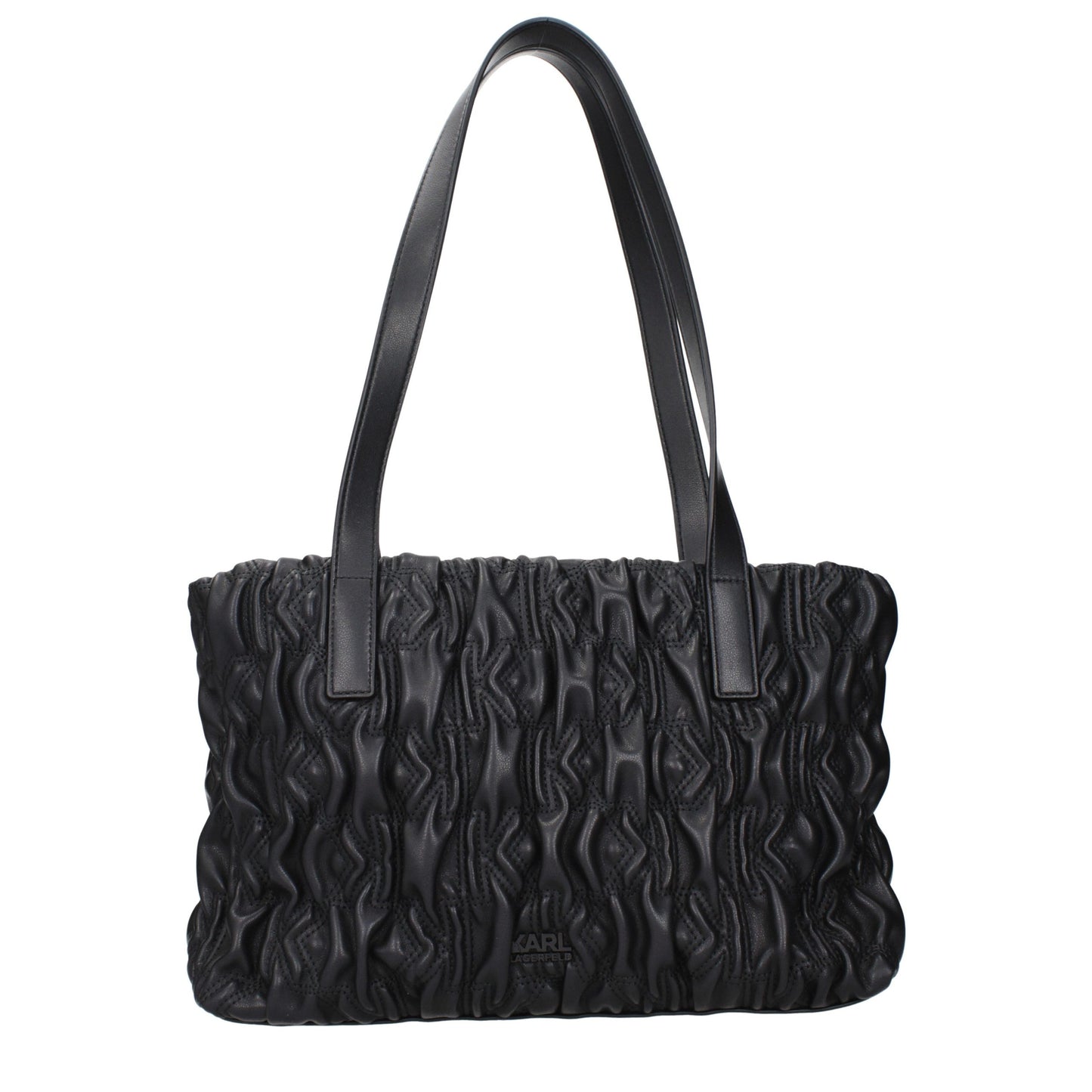 Karl Lagerfeld Black Polyester Shoulder Bag