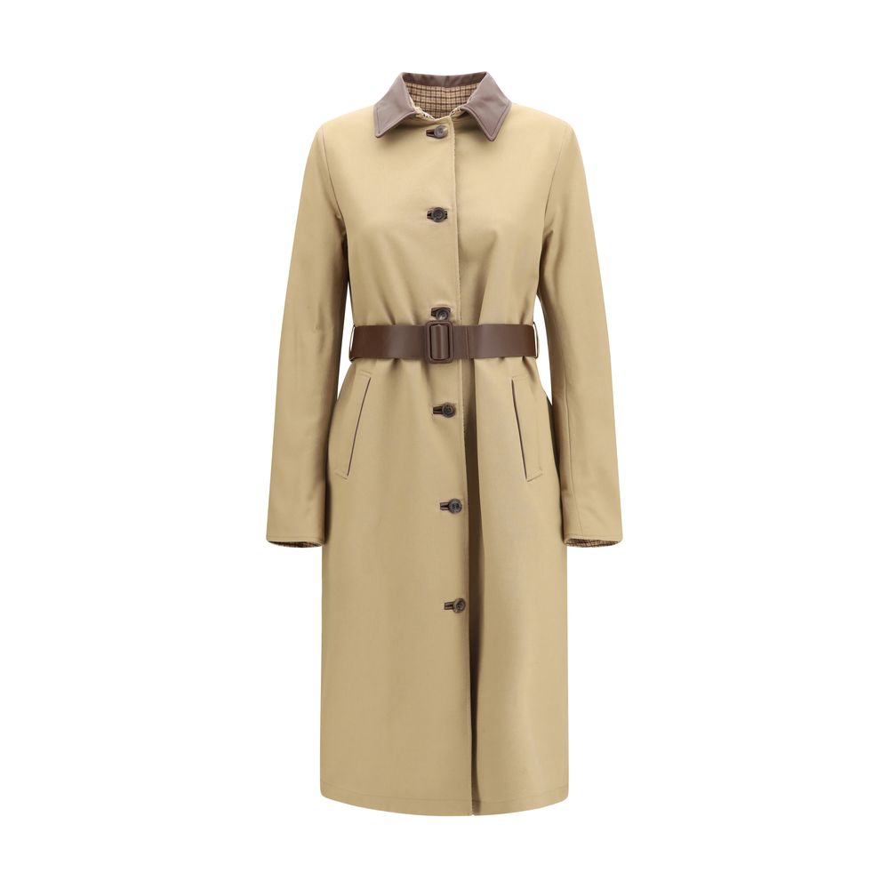 Jacob Cohen Brown Cotton Coat