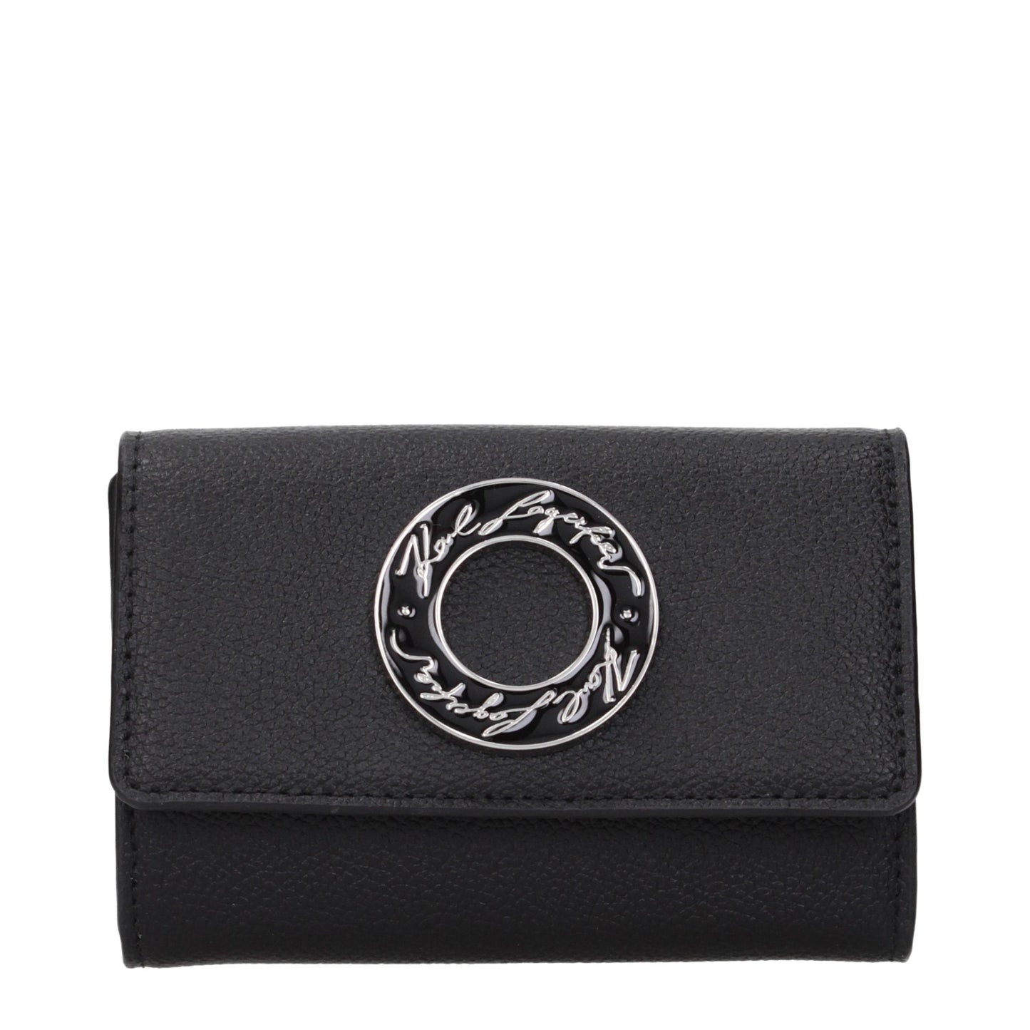 Karl Lagerfeld Black Polyester Wallet