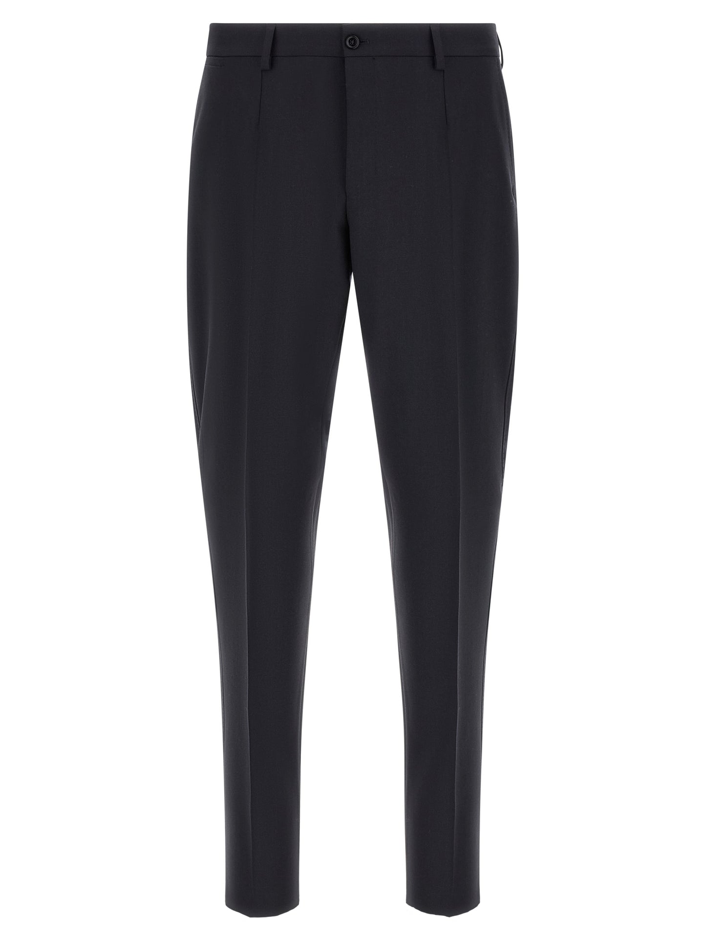 Dolce & Gabbana Blue Virgin Wool Two-Piece Suit