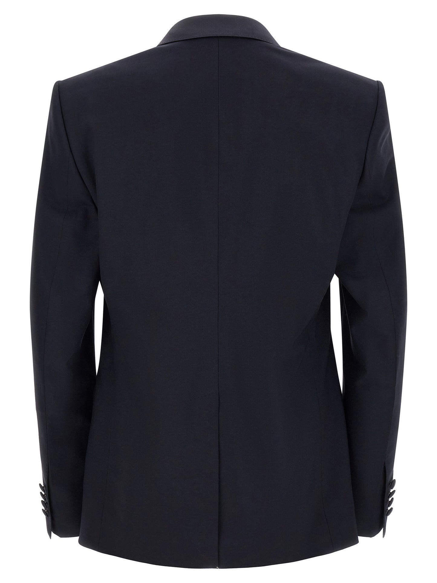 Dolce & Gabbana Blue Virgin Wool Two-Piece Suit