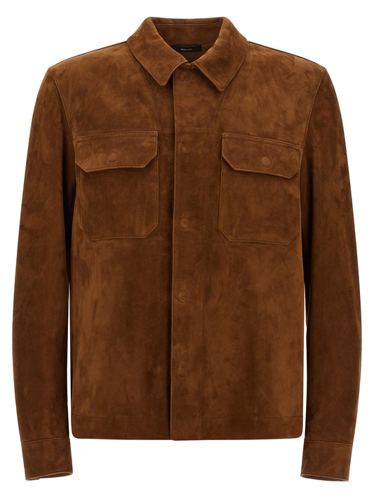 Tom Ford Brown Lamb Leather Leather Jacket
