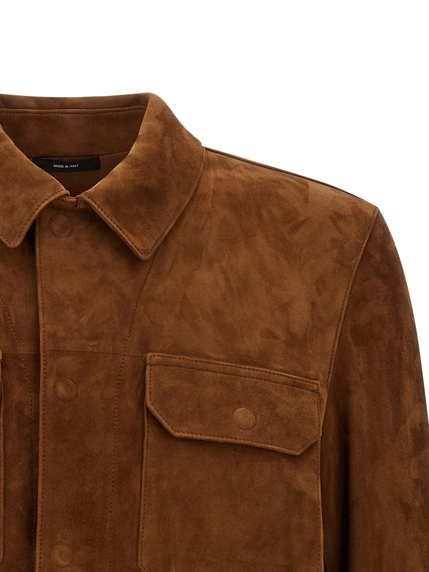 Tom Ford Brown Lamb Leather Leather Jacket
