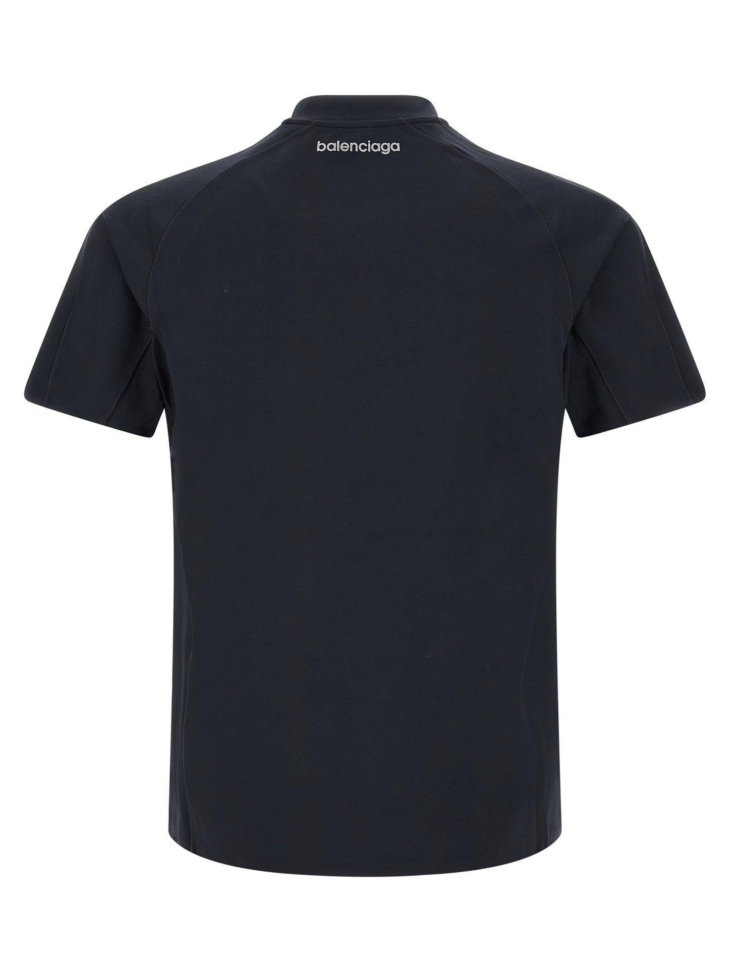 Balenciaga Blue Polyamide T-Shirt