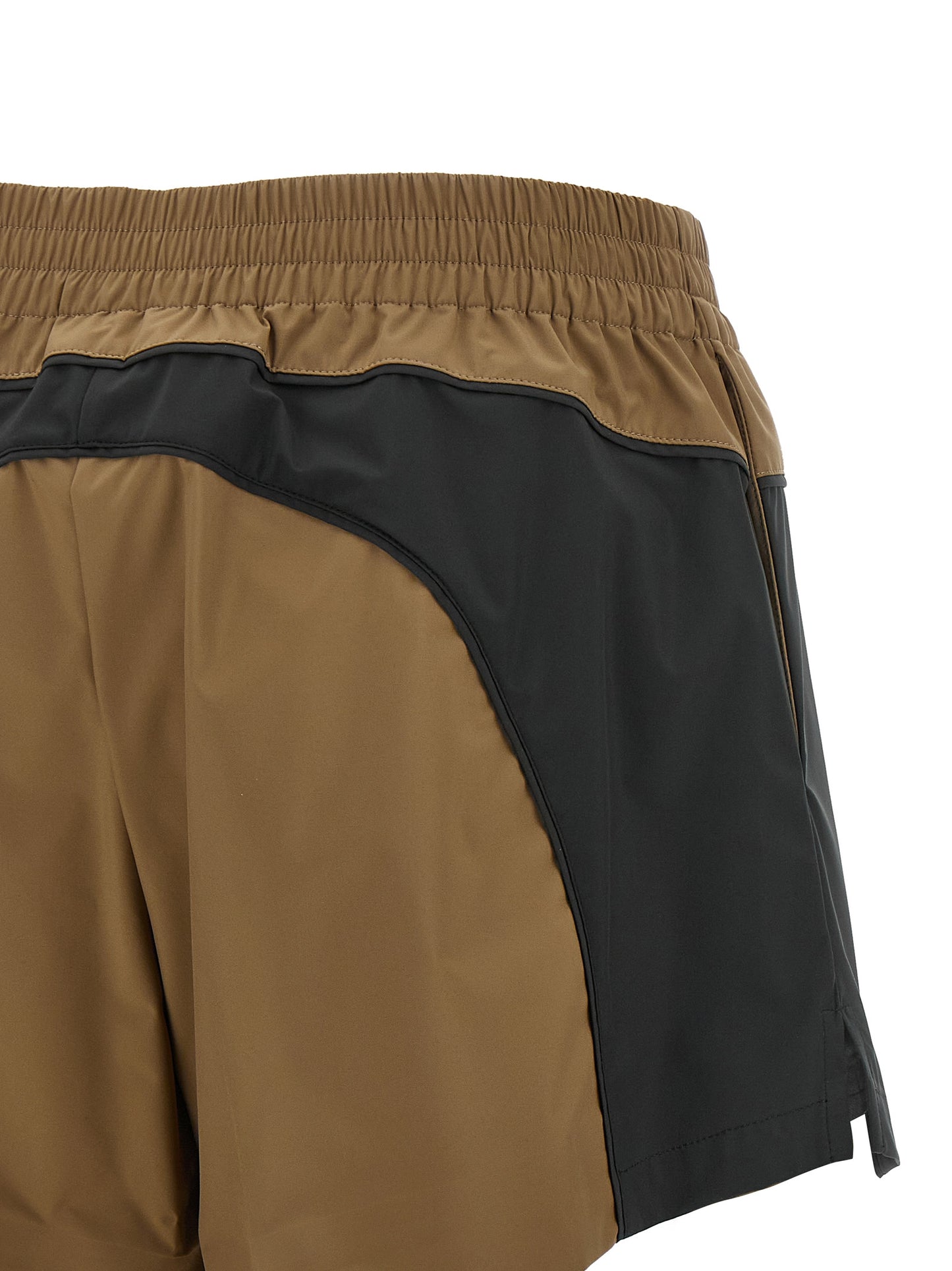 Balenciaga Brown Polyester Bermuda Shorts