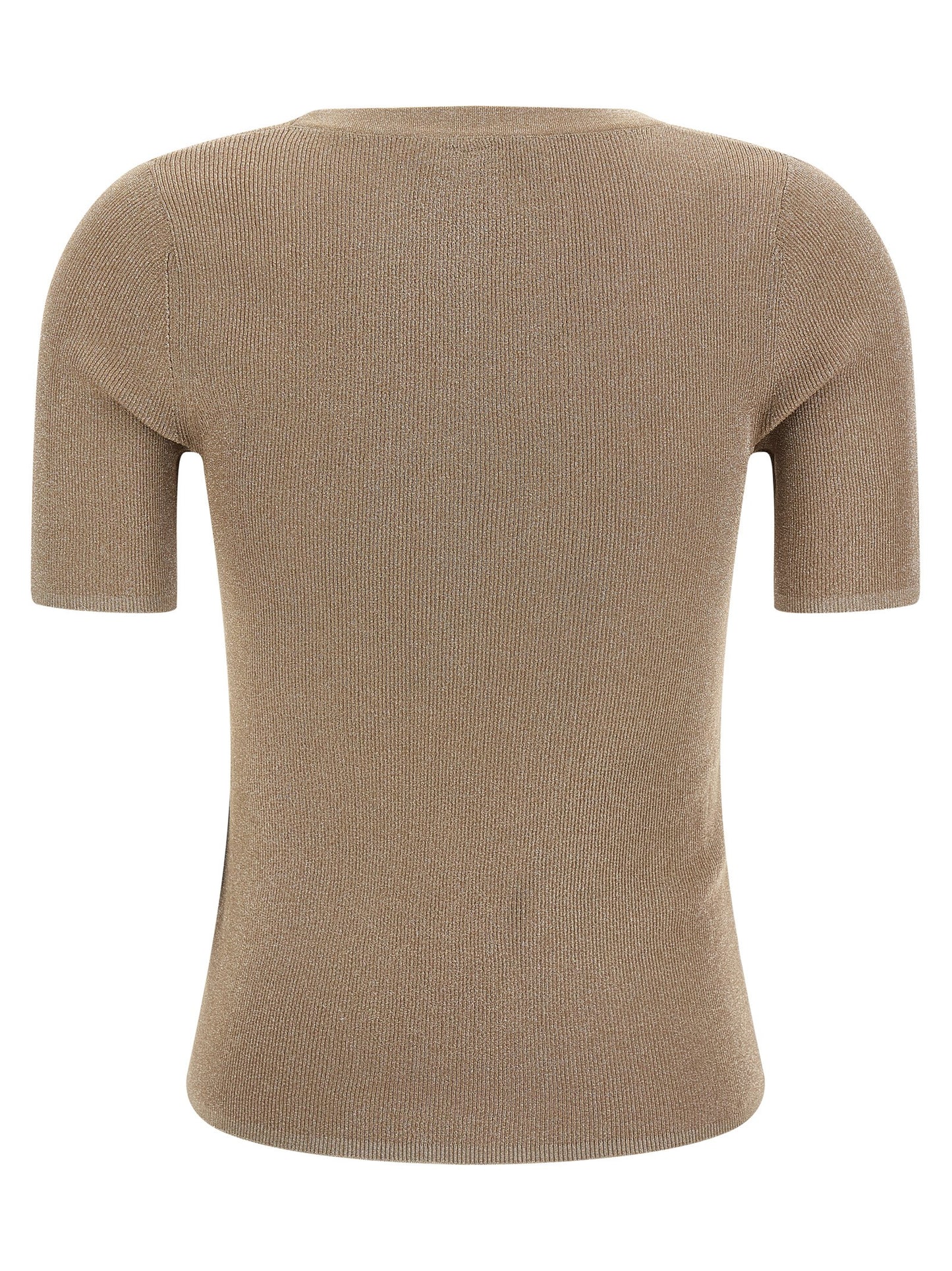 Max Mara Beige Polyamide T-Shirt