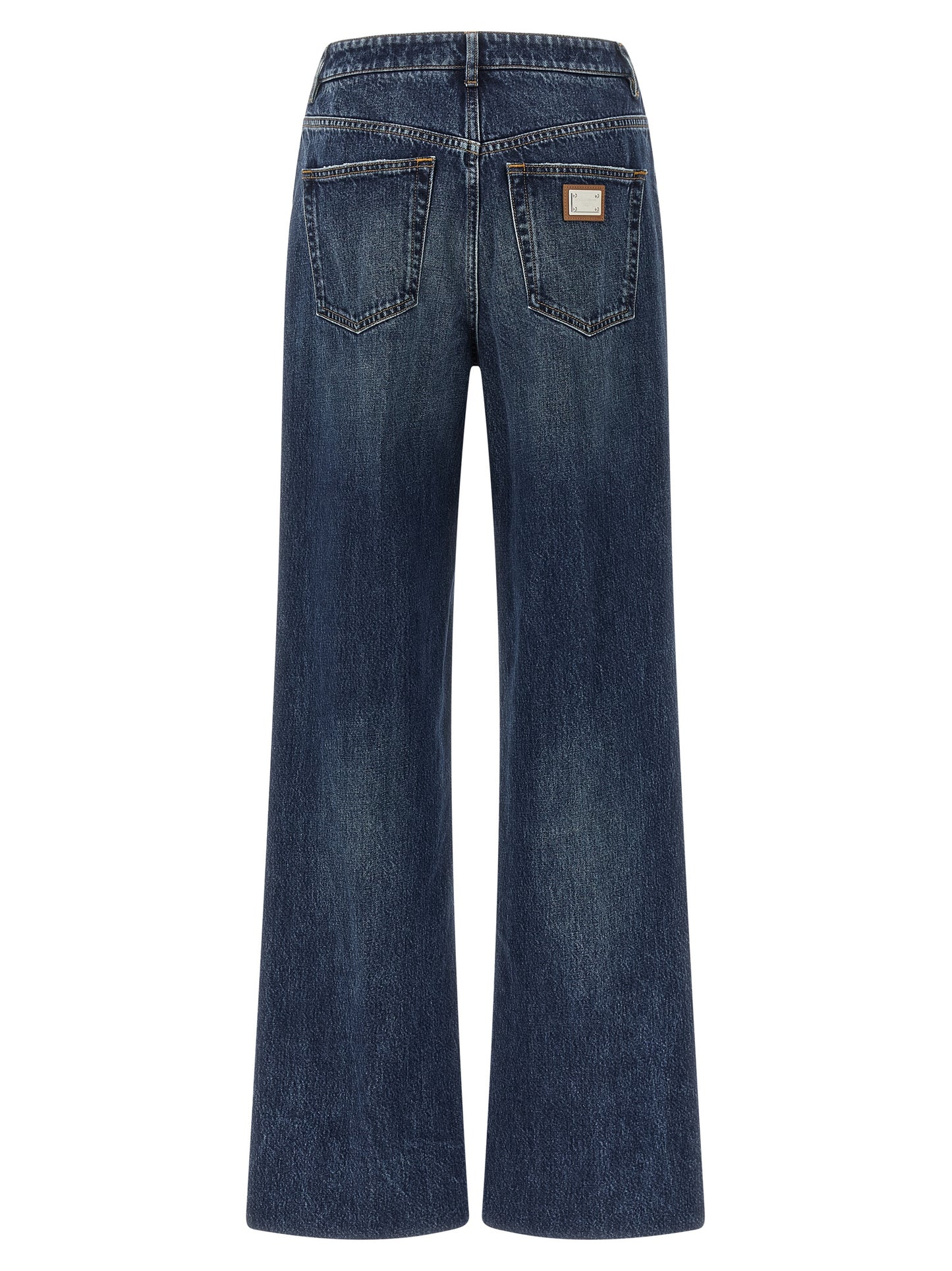Dolce & Gabbana Blue Cotton Jeans Denim