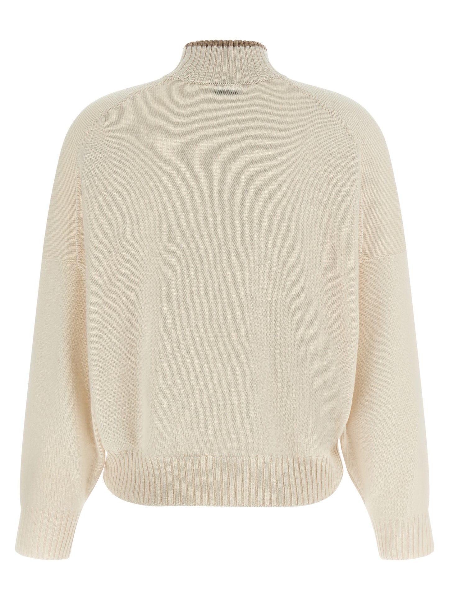 Brunello Cucinelli Beige Cashmere Cardigan