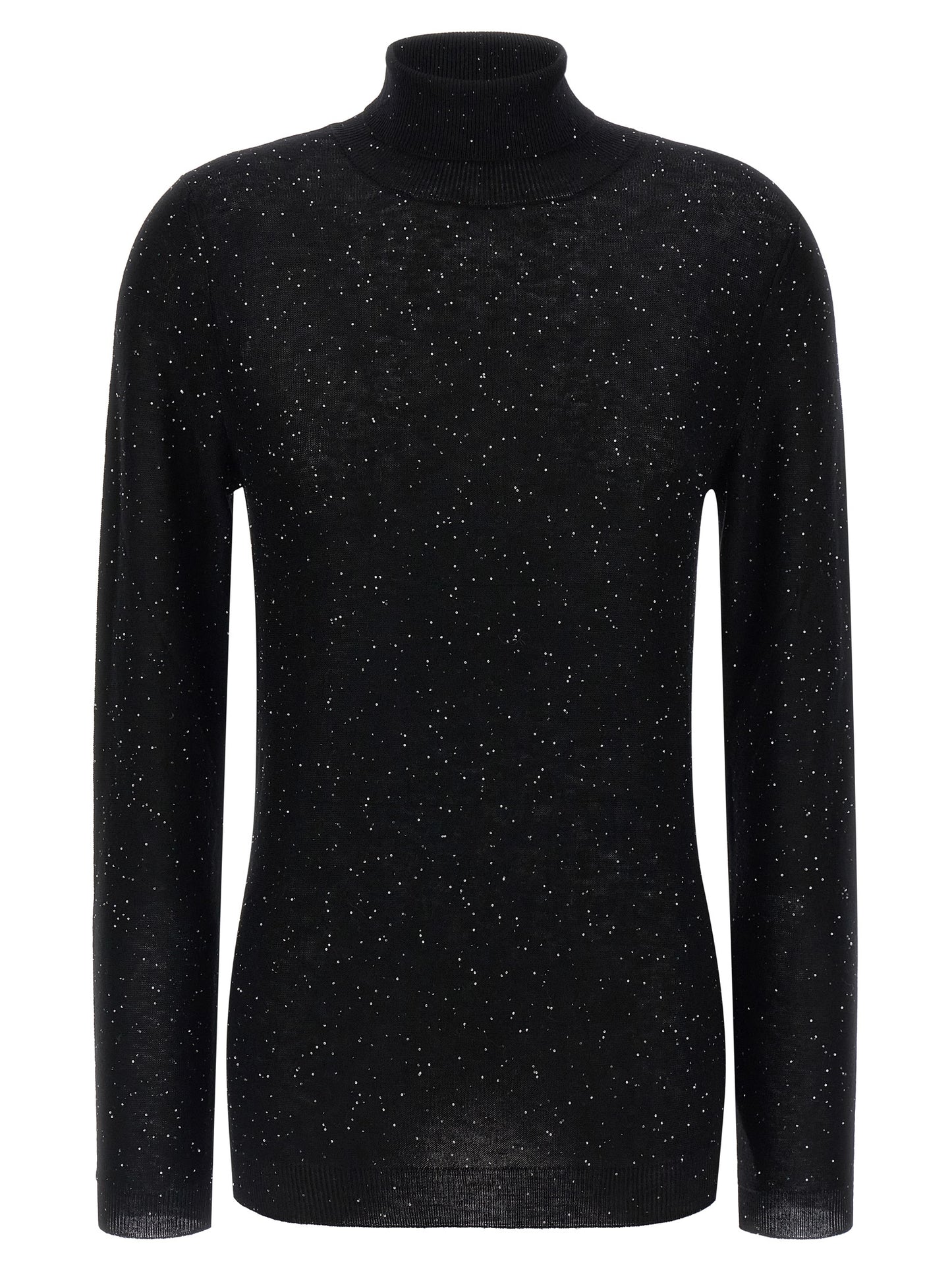 Fabiana Filippi Black Wool Cardigan
