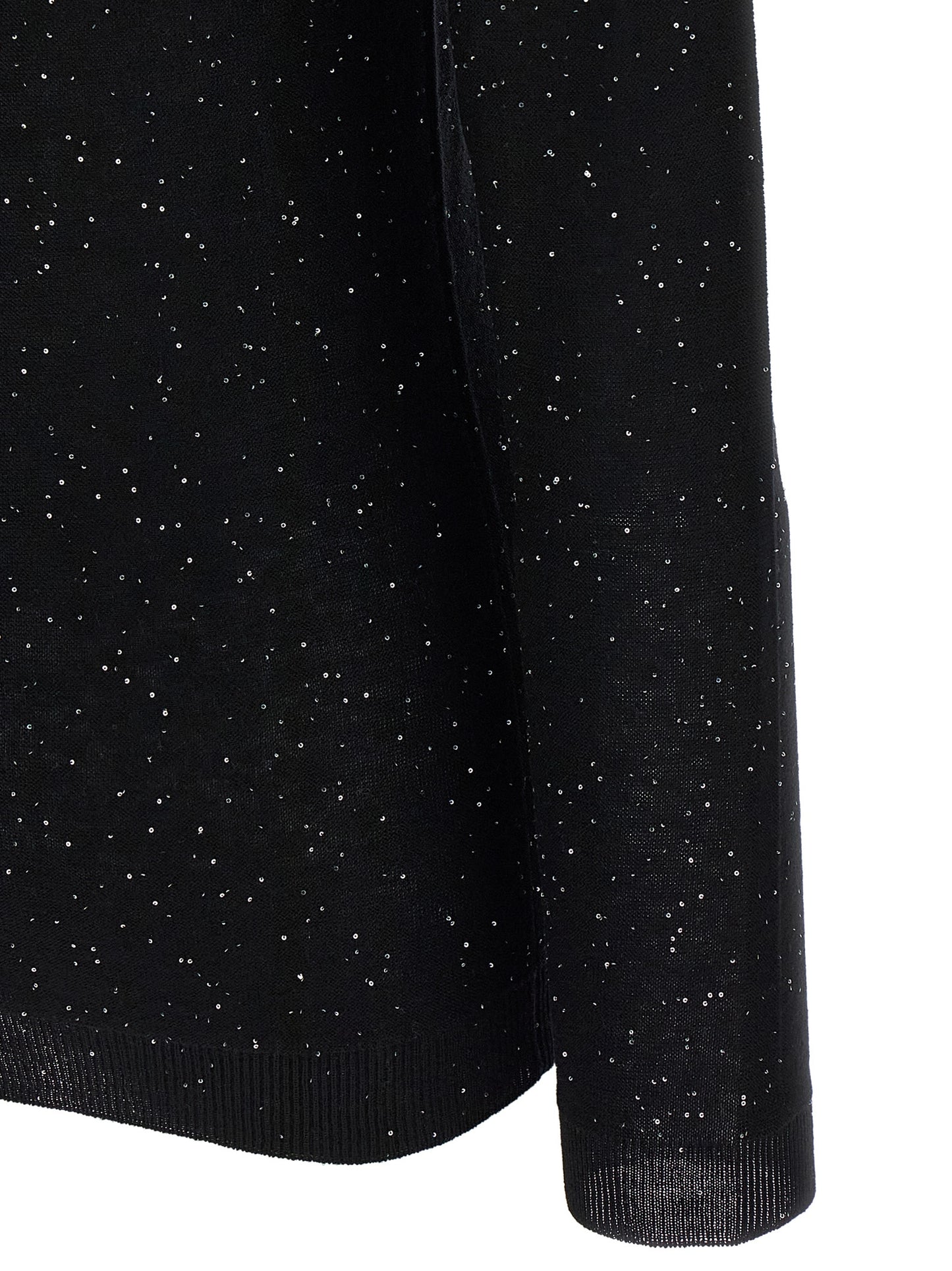 Fabiana Filippi Black Wool Cardigan