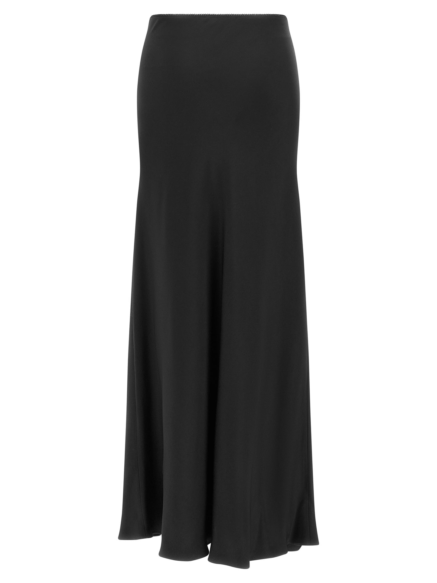 Fabiana Filippi Black Acetate Mini Skirt