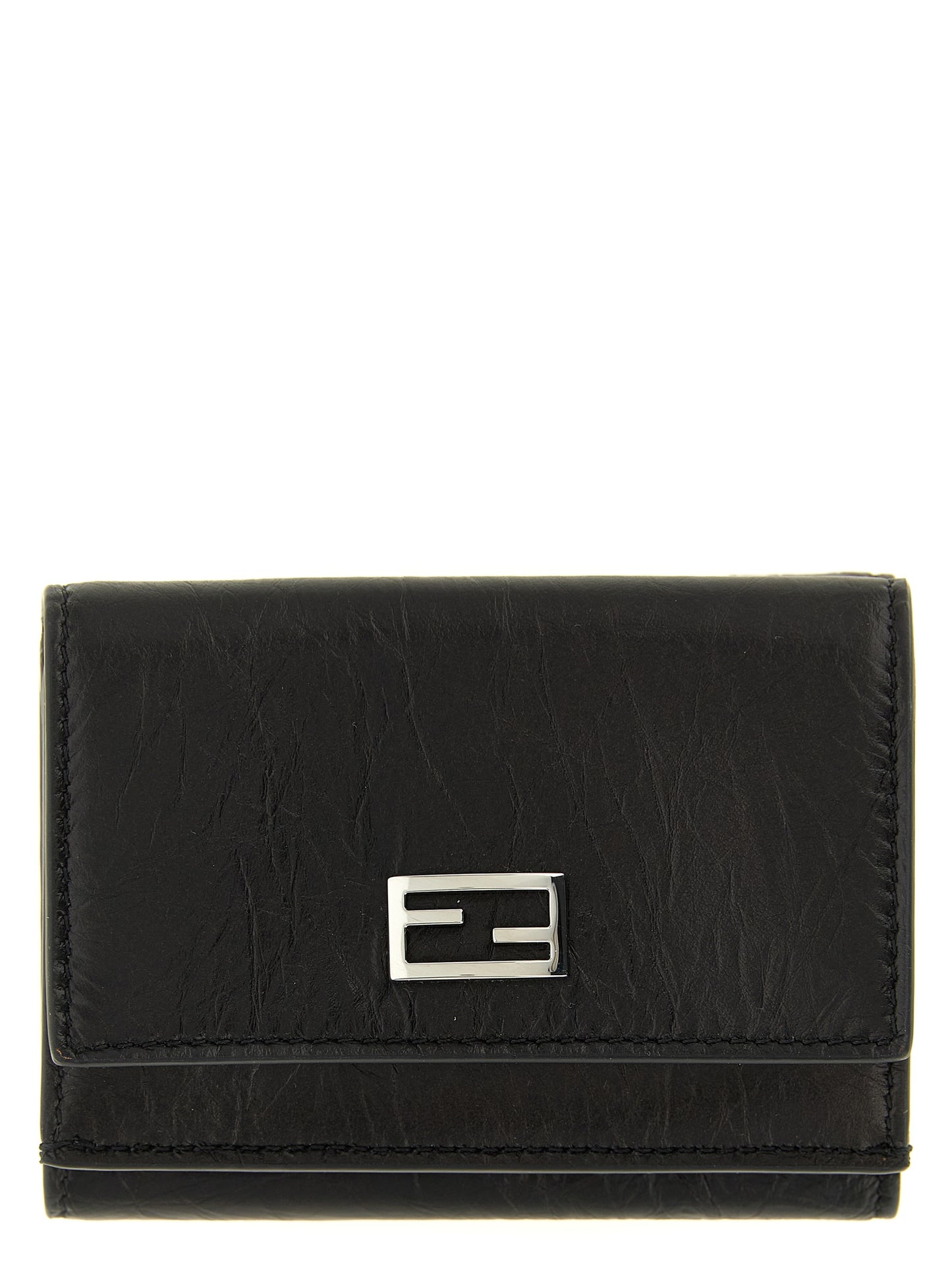Fendi Black Calfskin Cardholder