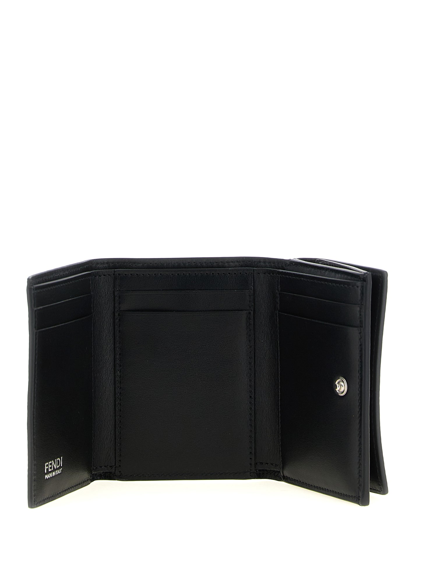 Fendi Black Calfskin Cardholder
