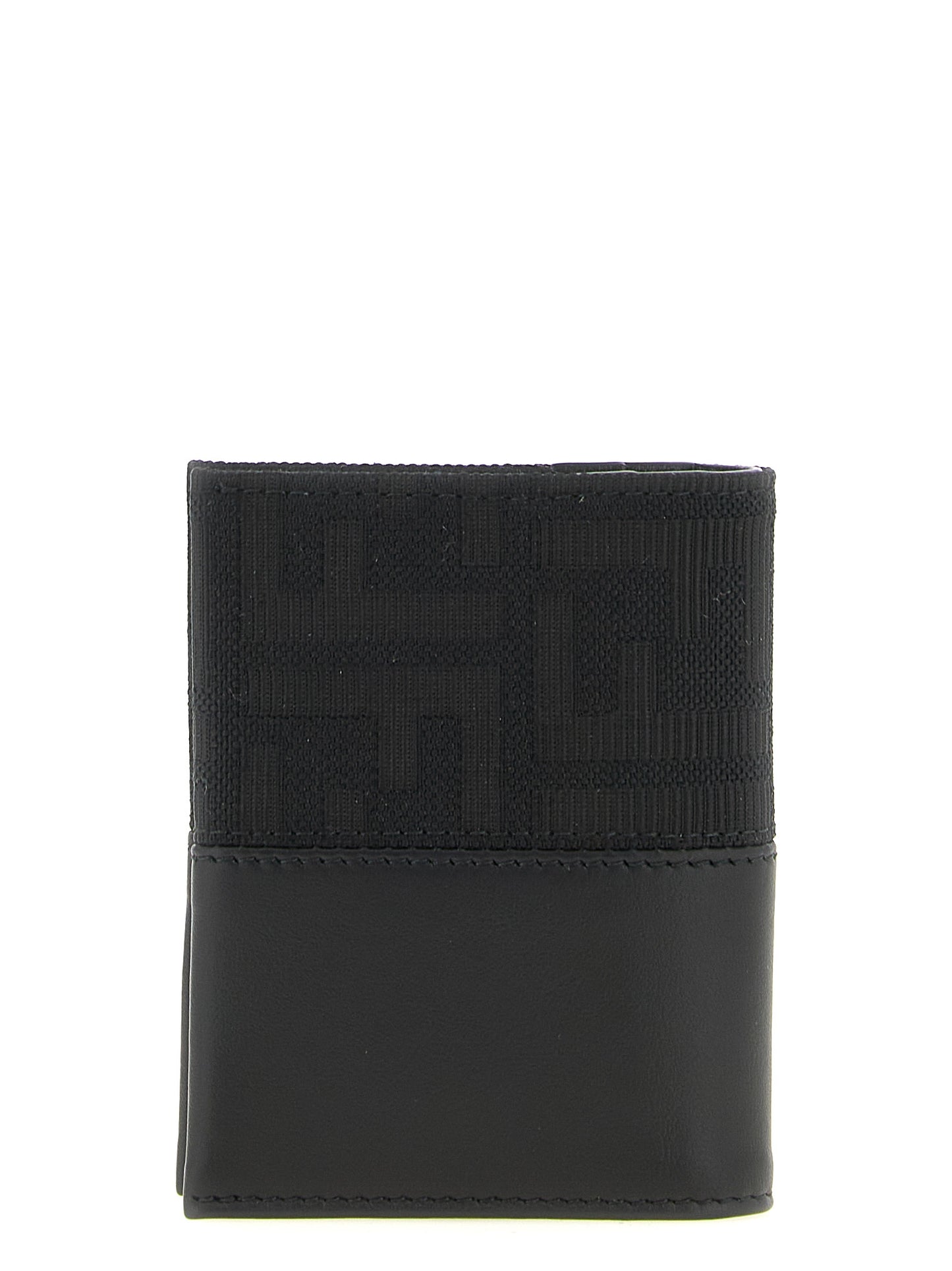 Fendi Black Polyester Cardholder
