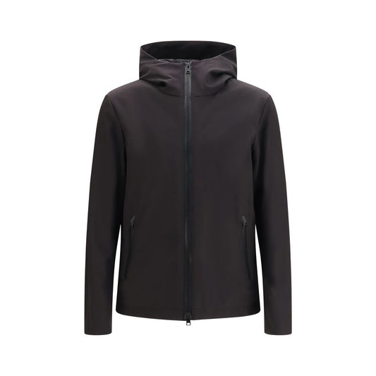 Woolrich Black Polyester Shell Jacket
