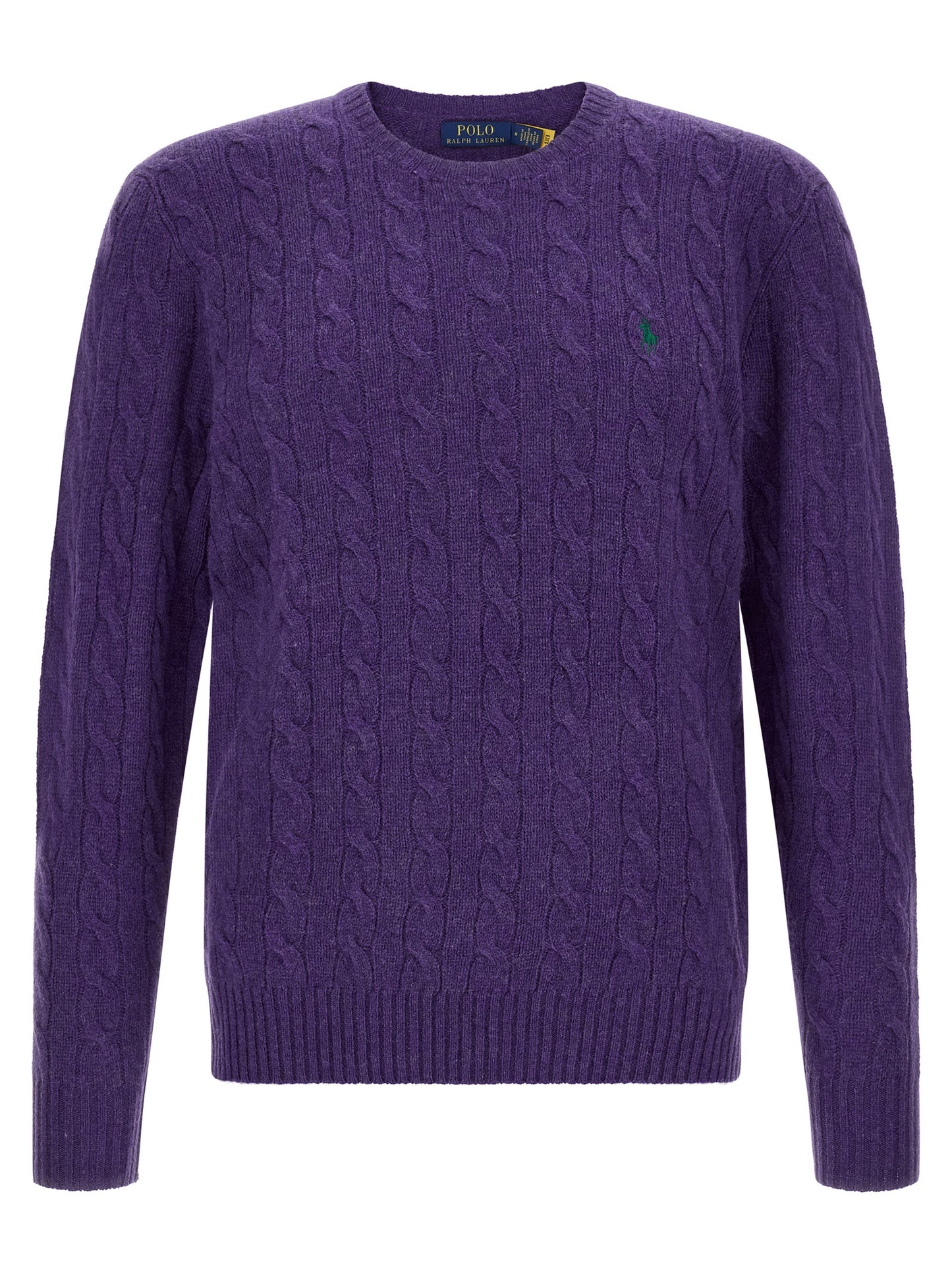 Polo Ralph Lauren Purple Wool Cardigan
