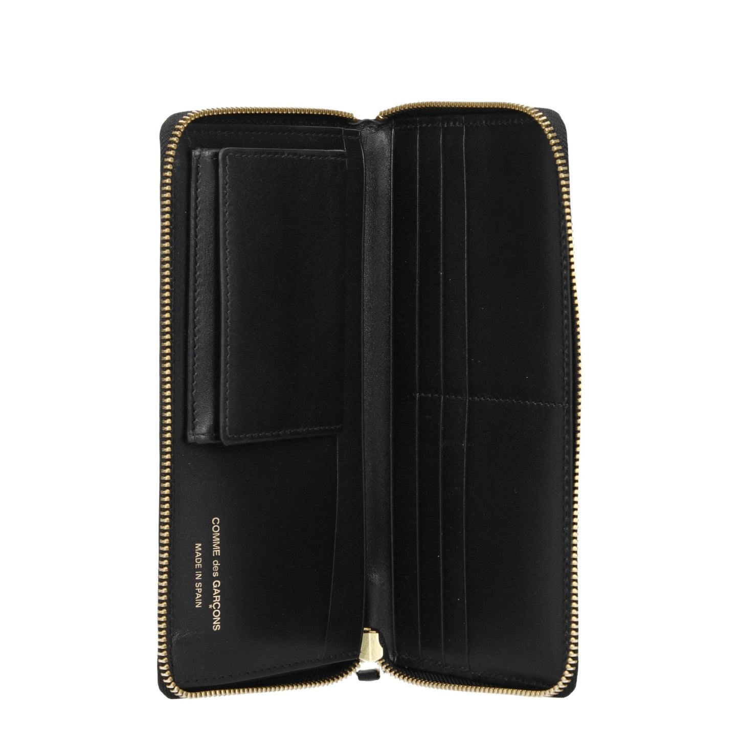 Comme Des Garçons Black Leather Wallet