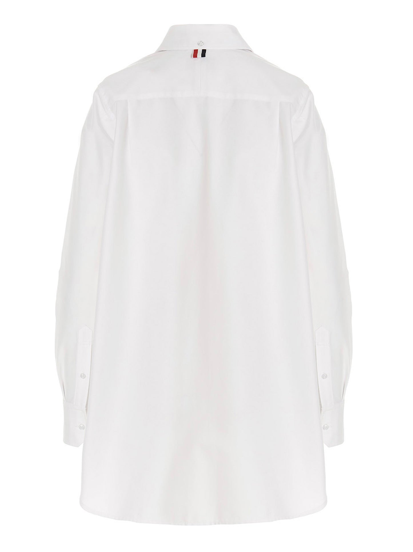 Thom Browne White Cotton Blouse