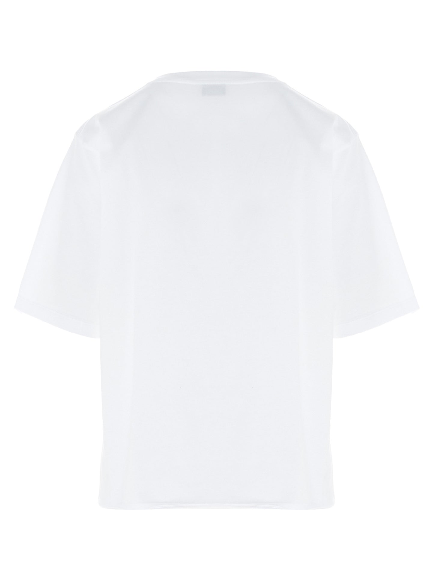 Saint Laurent White Cotton T-Shirt
