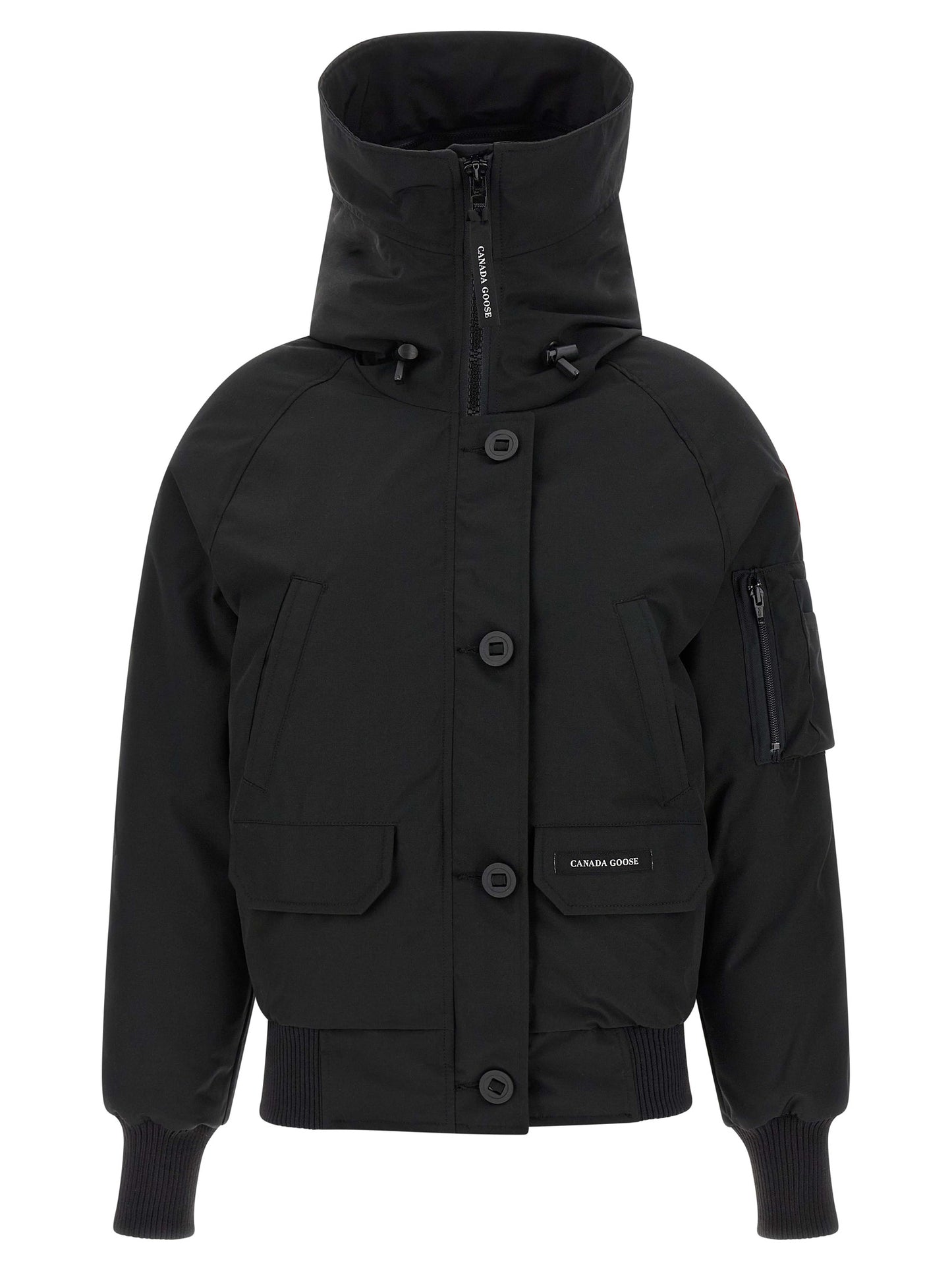 Canada Goose Black Polyester Bomber