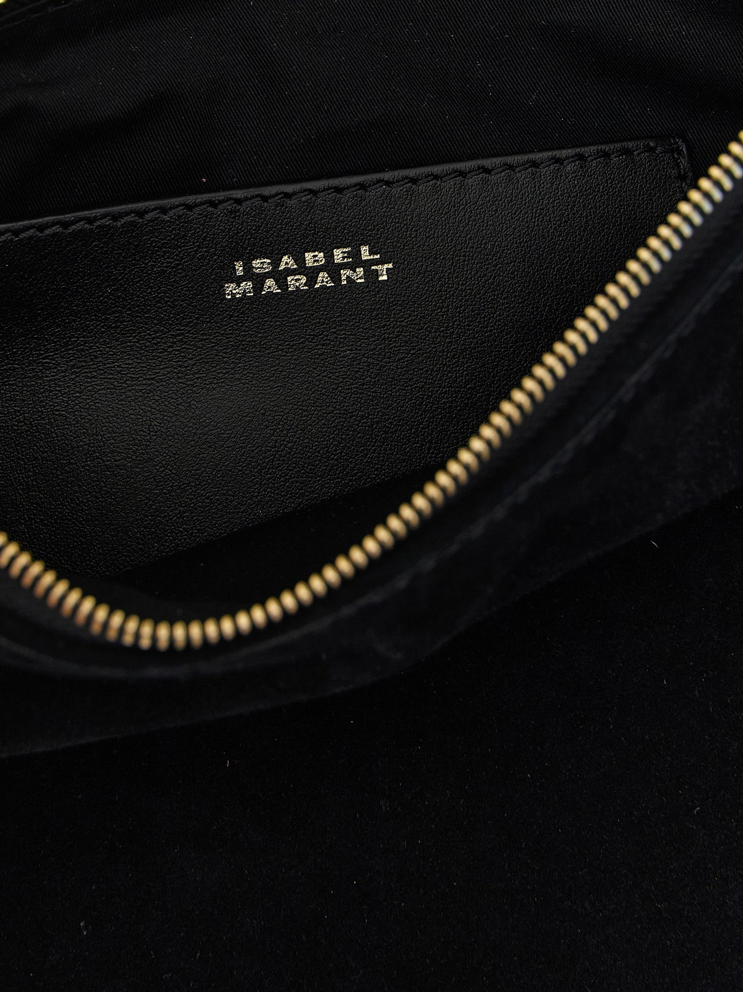 Isabel Marant Black Calfskin Handbag