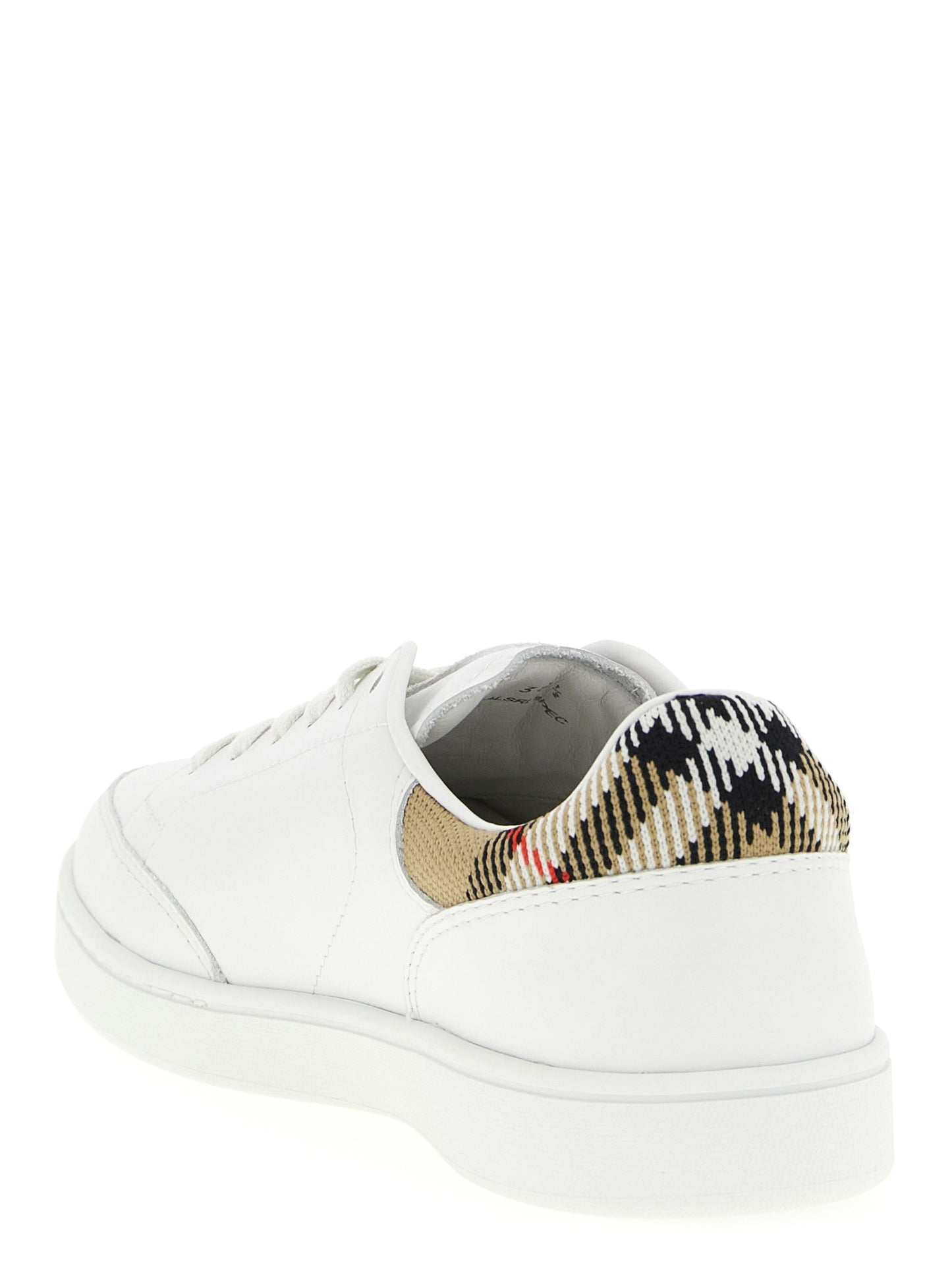 Burberry Multicolor Cowhide Low Top Sneakers