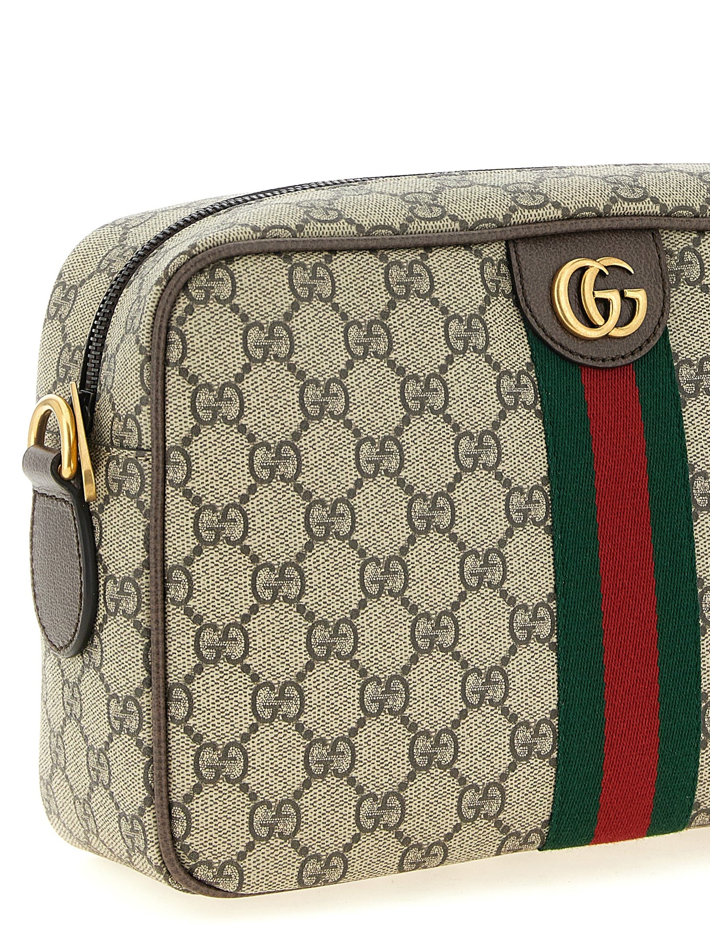 Gucci Beige Polyethylene Crossbody Bag