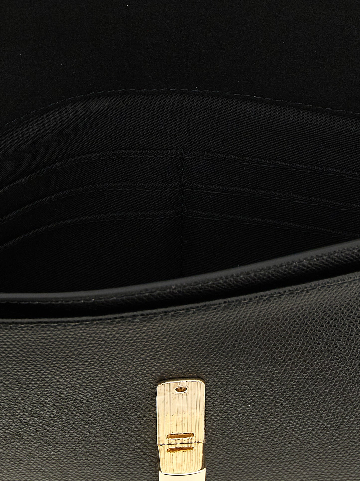 Furla Black Calfskin Clutch Bag
