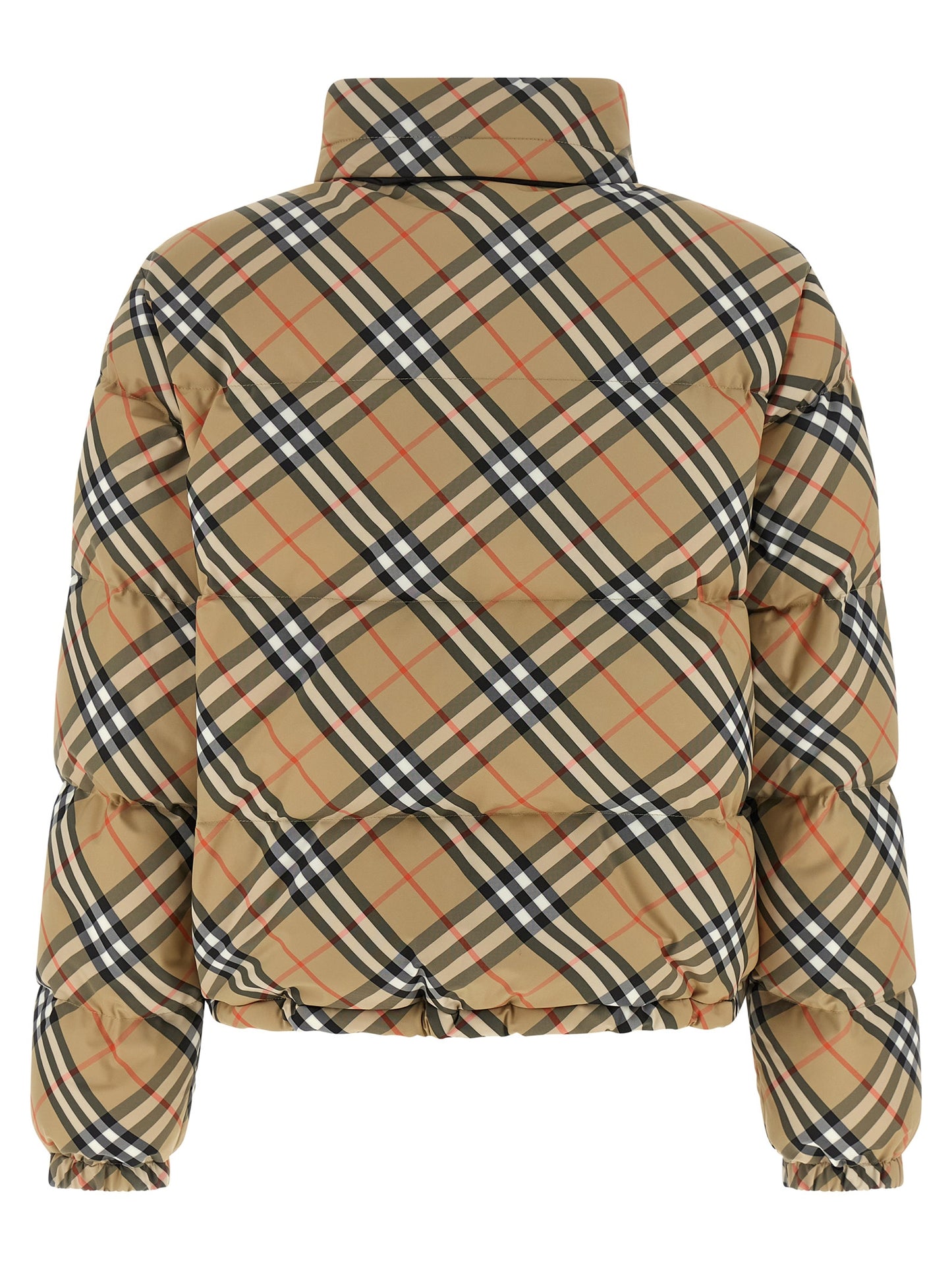 Burberry Beige Polyester Full-Length Jacket