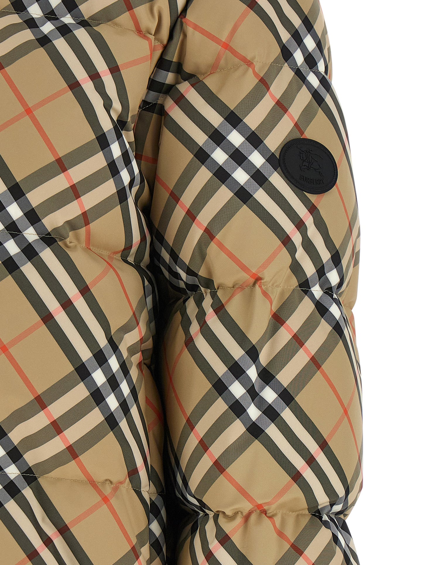 Burberry Beige Polyester Full-Length Jacket