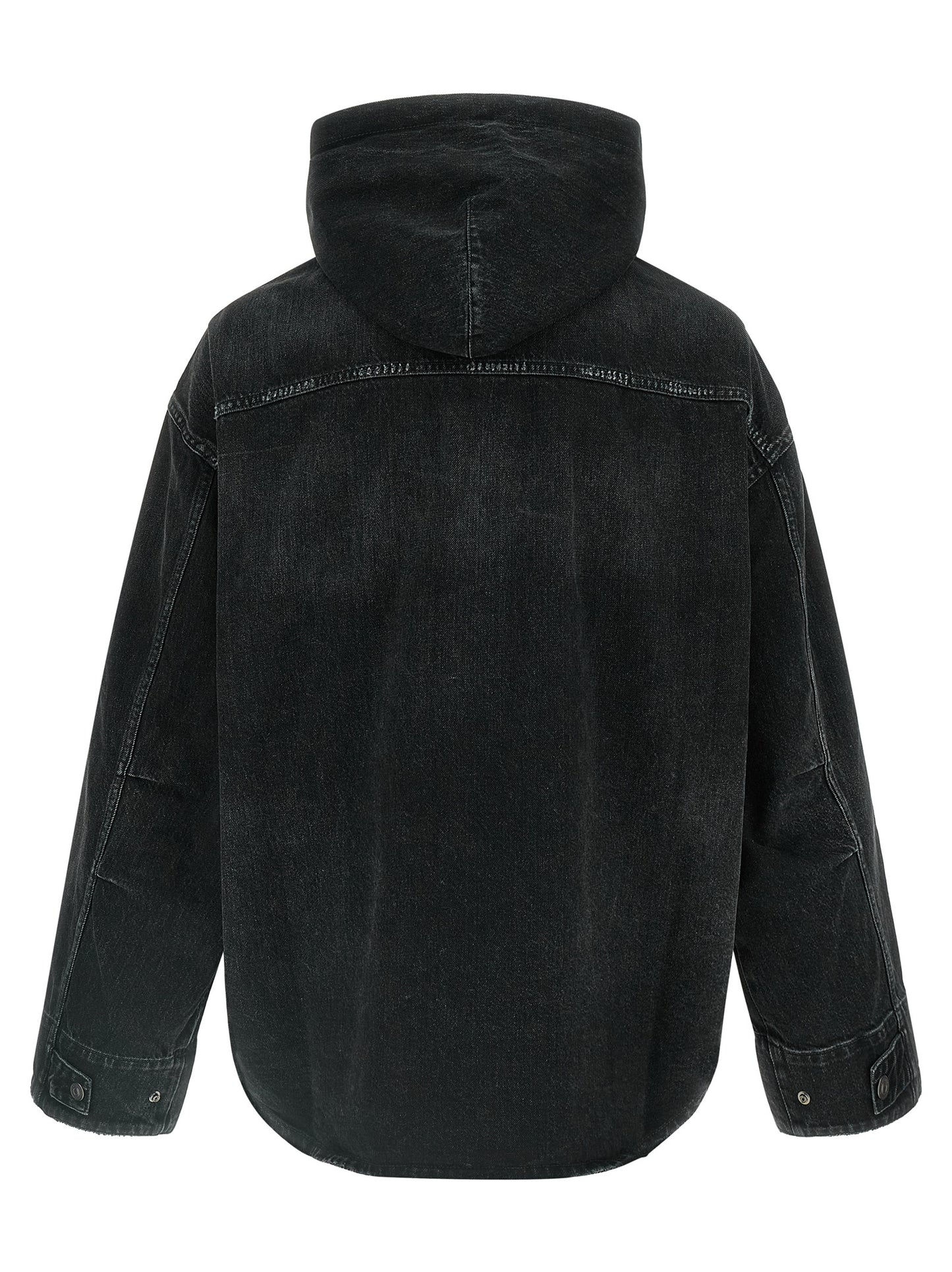 Balenciaga Black Cotton Denim Jacket