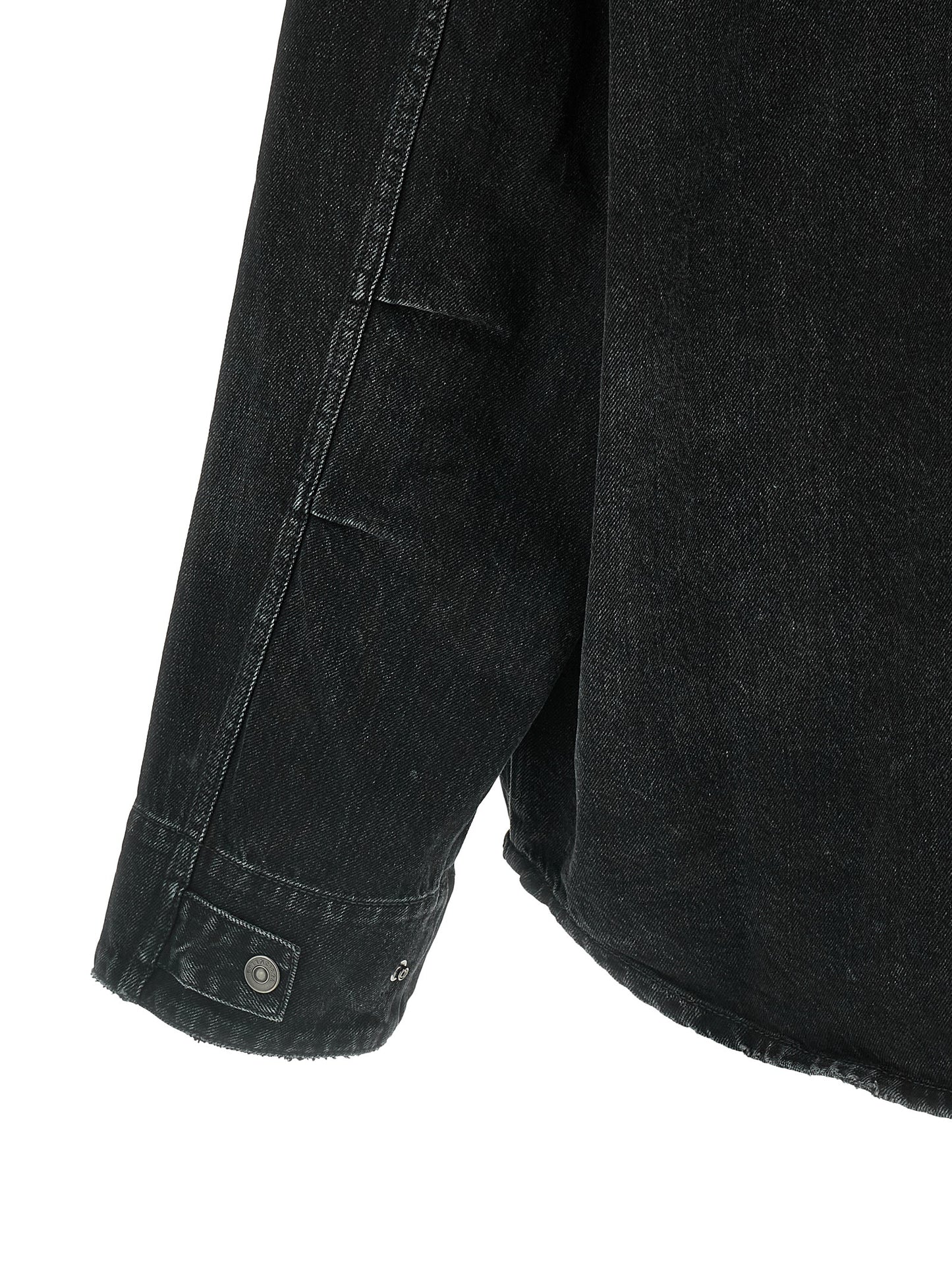 Balenciaga Black Cotton Denim Jacket