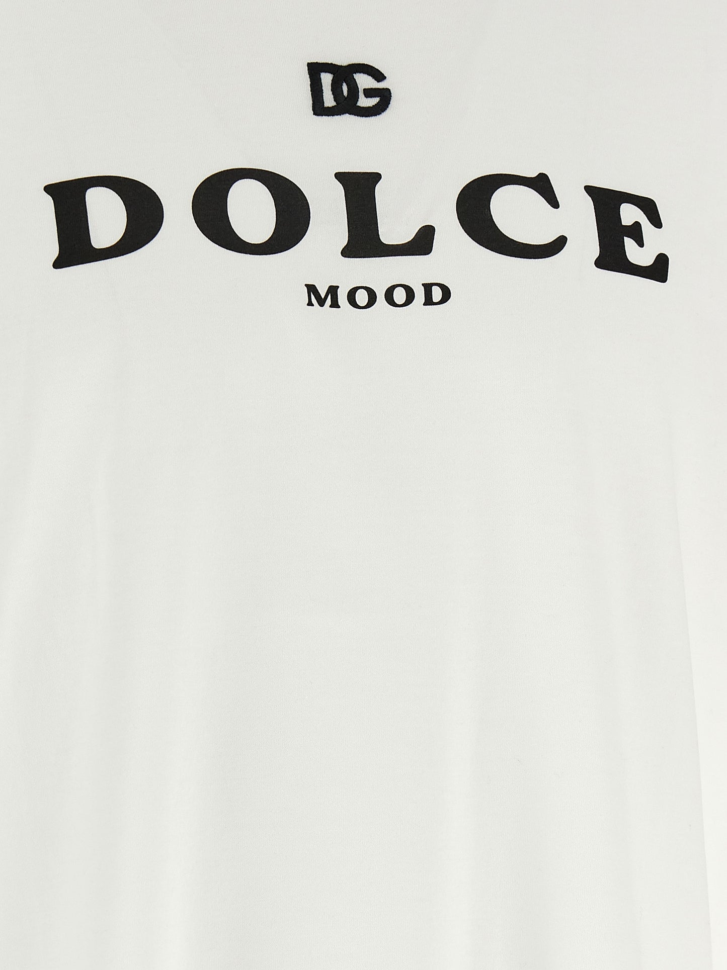 Dolce & Gabbana White Cotton T-Shirt