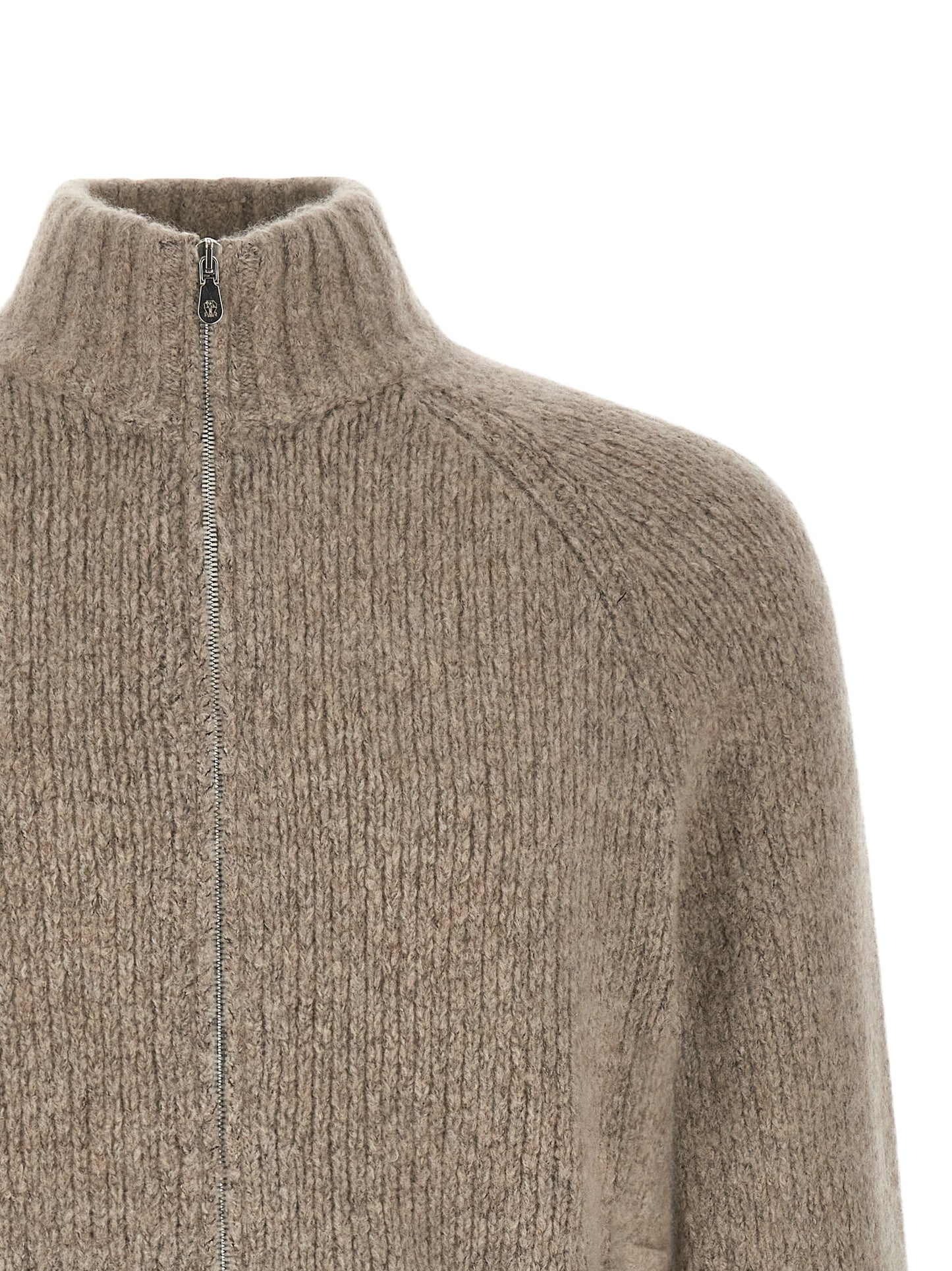 Brunello Cucinelli Beige Cashmere Cardigan