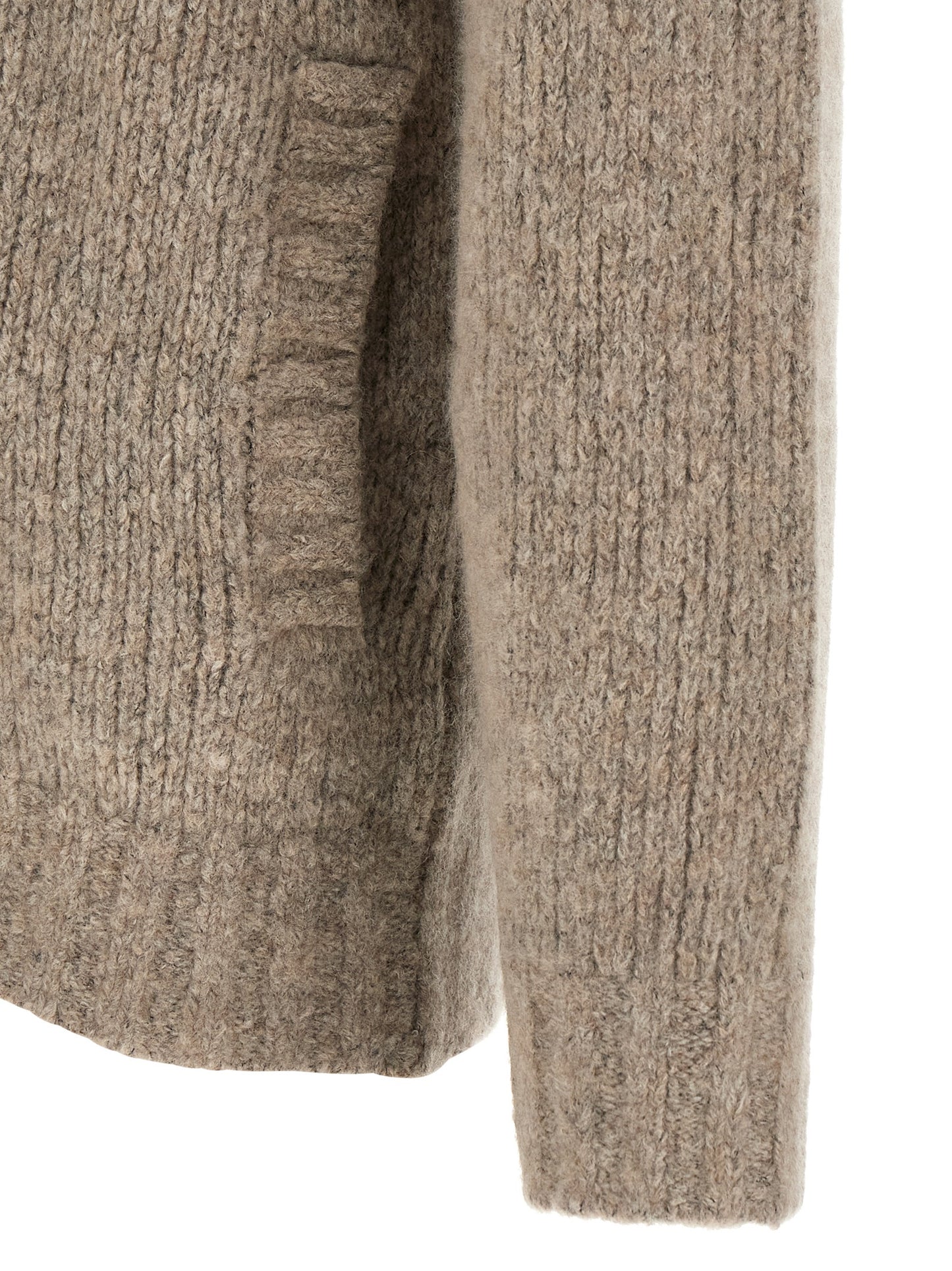 Brunello Cucinelli Beige Cashmere Cardigan