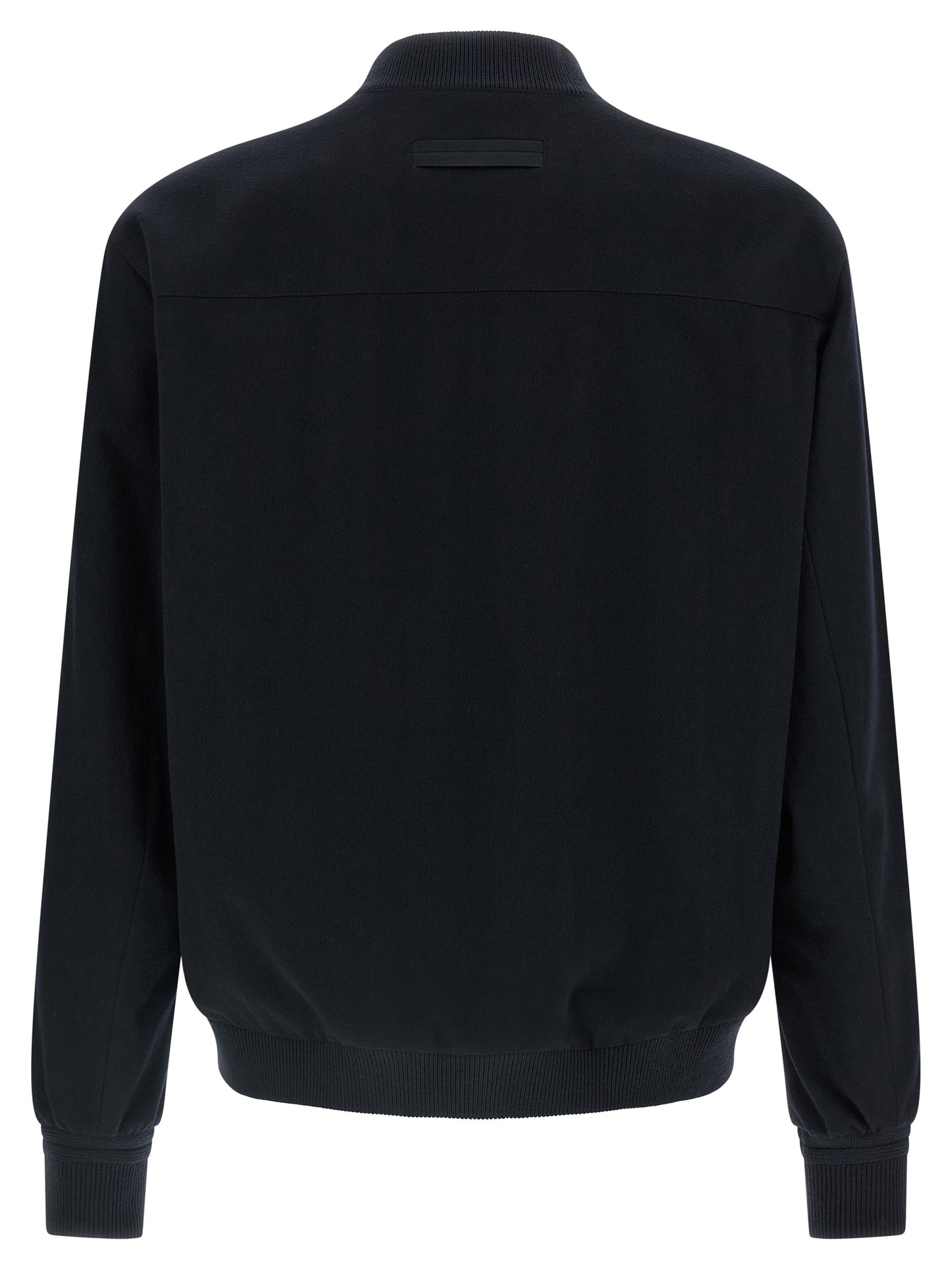 ZEGNA Blue Cashmere Bomber