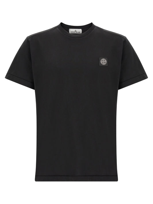 Stone Island Black Cotton Sportswear