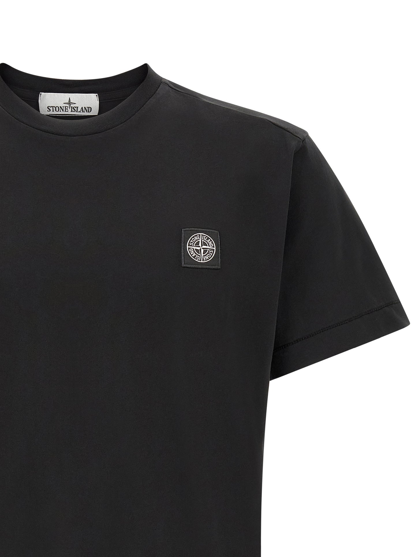 Stone Island Black Cotton Sportswear