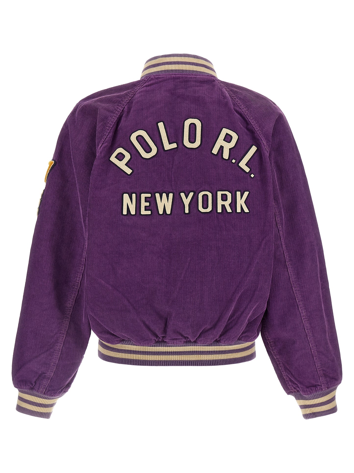 Polo Ralph Lauren Purple Cotton Bomber