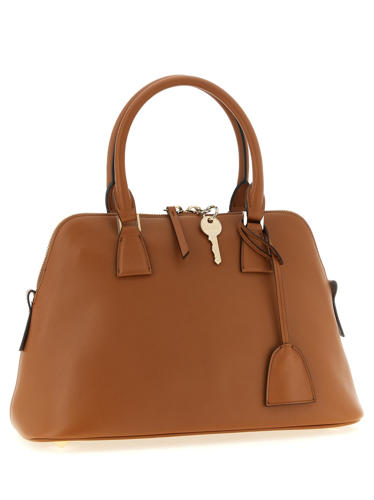 Maison Margiela Brown Calfskin Shoulder Bag