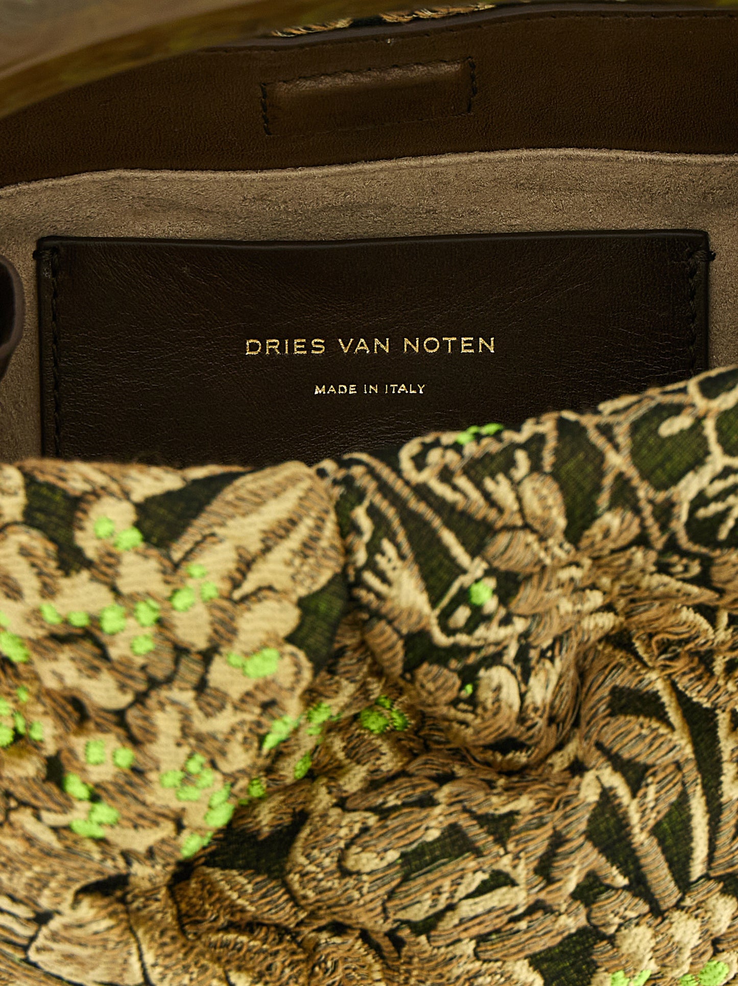 Dries Van Noten Multicolor Polyester Handbag