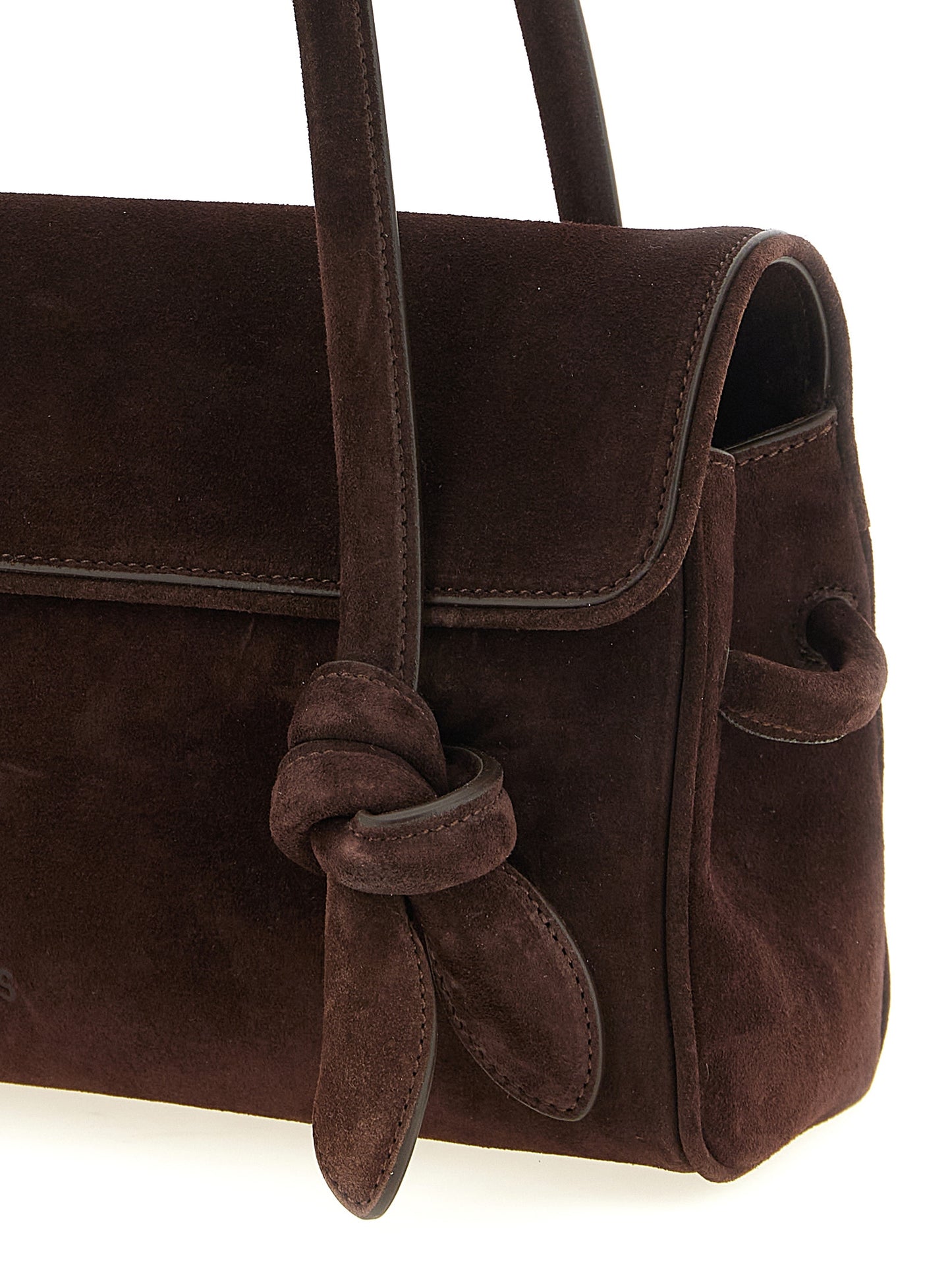 Jacquemus Brown Calfskin Shoulder Bag