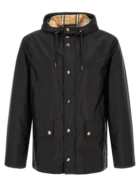 Burberry Black Polyamide Shell Jacket