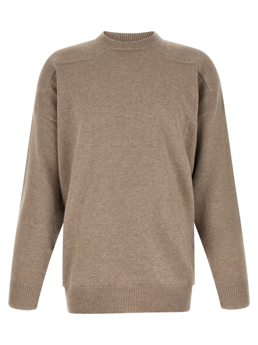 Jil Sander Beige Wool Cardigan