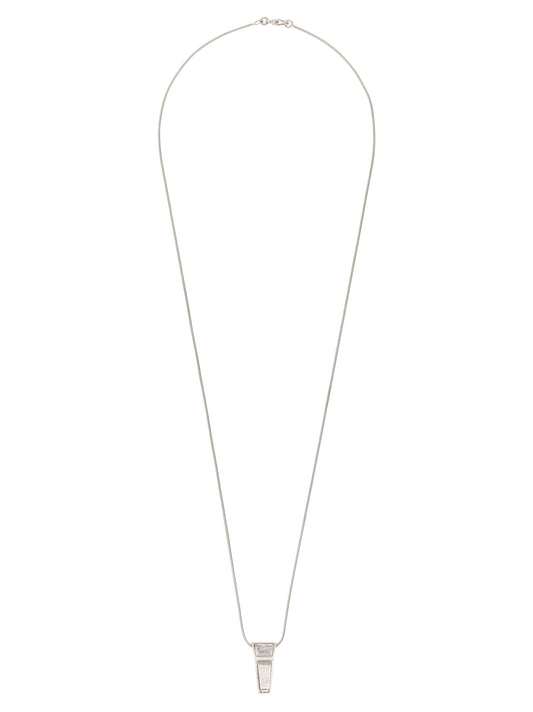 Rick Owens Silver Brass Necklace